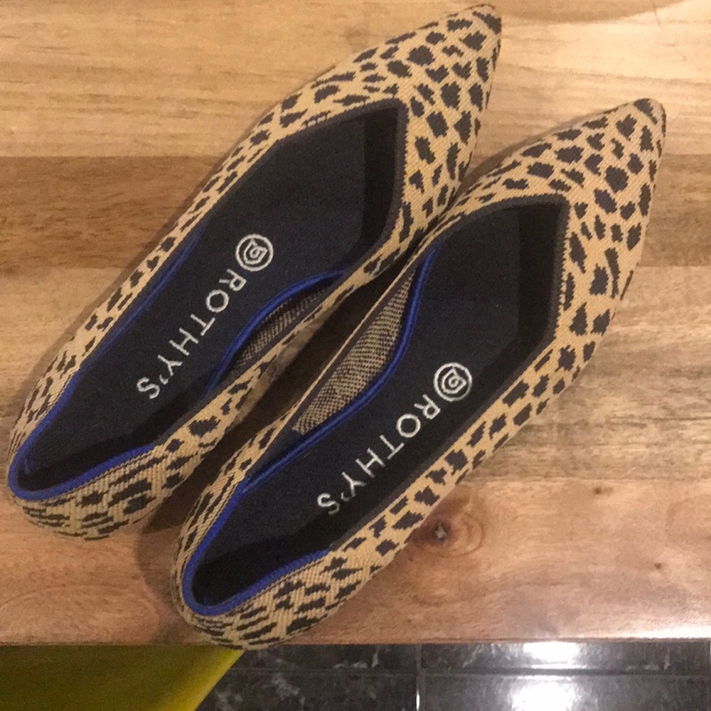Rothy’s Leopard size 8.5 // Worn Once //